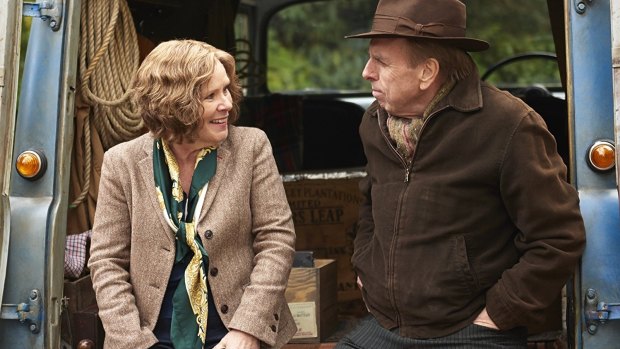 Imelda Staunton and Timothy Spall in Finding Your Feet.