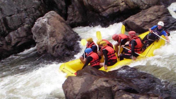 The Nymboida is a testing river with plenty of grade four and five rapids to challenge thrill-seekers.
