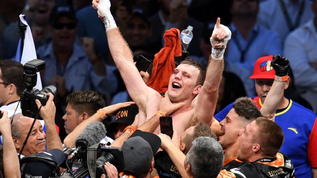 Jeff Horn beat Manny Pacquiao by unanimous decision in July.