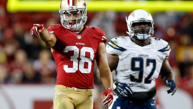 Taking a punt: Jarryd Hayne is set to embark on a new chapter with the San Francisco 49ers as part of their regular season roster.