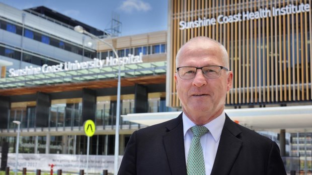 Sunshine Coast mayor Mark Jamieson is worried there is still no university to operate the medical school at the soon-to-open Sunshine Coast University Hospital.