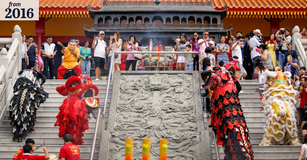 Year of the Monkey launched with a bang at Springvale Buddhist temple