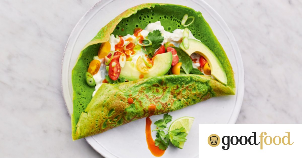 Jamie Oliver's super spinach pancakes