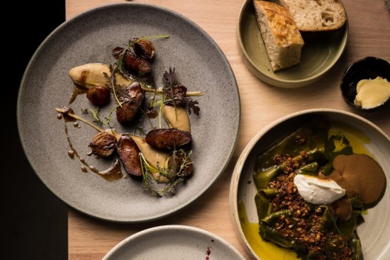 Assorted dishes at Faye in Brunswick East.