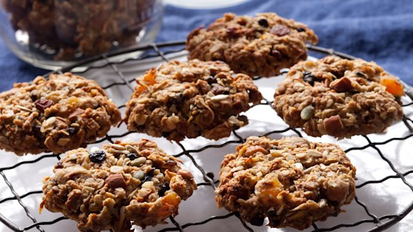 Rotate biscuit trays as they're cooking so they brown evenly.