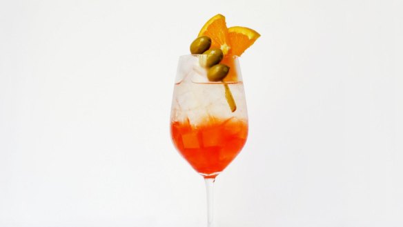Aperol Spritz is one of many alcoholic additions to the Parramatta menu. 