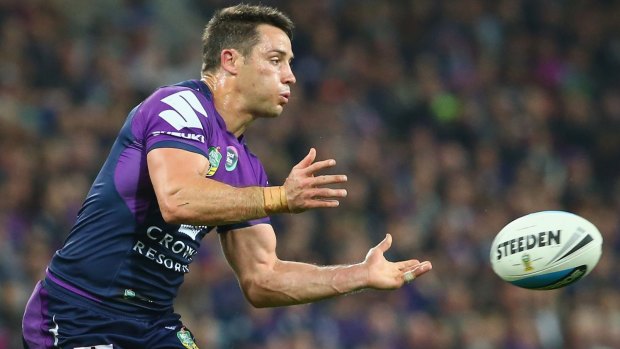 Storm's Cooper Cronk: ''Melbourne is the only club I've been in talks with.'' 