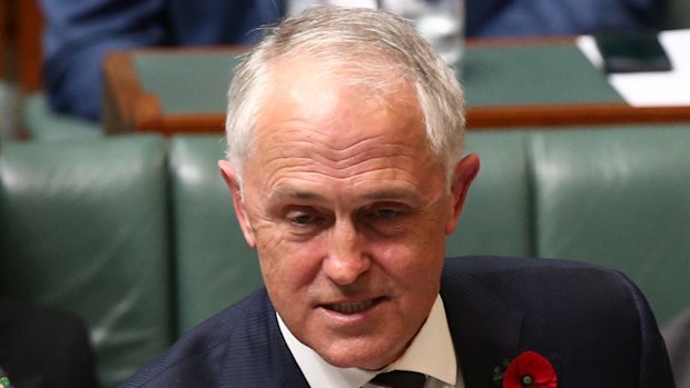 Prime Minister Malcolm Turnbull.