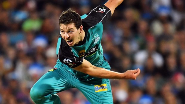 Jack Wildermuth took 0-27 off 2 overs in his Big Bash League debut on Wednesday night.