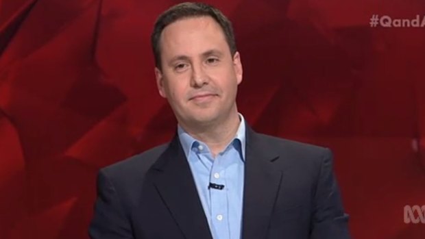 Strident attack: Steve Ciobo.