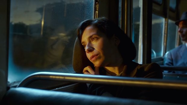 Sally Hawkins plays a non-speaking woman named Elisa in <i>The Shape of Water</i>