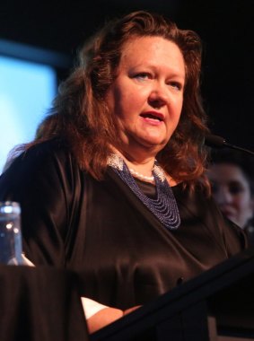 Gina Rinehart stepped down as trustee following a public dispute.