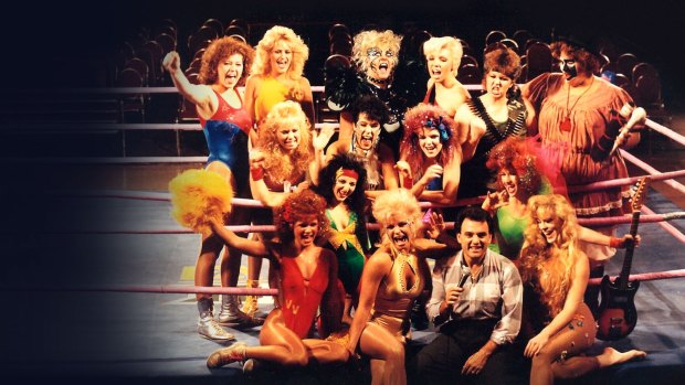 GLOW: The Story of The Gorgeous Ladies of Wrestling.