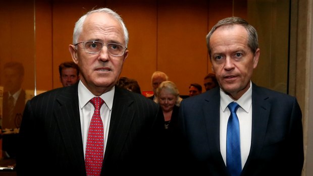 Malcolm Turnbull and Bill Shorten.