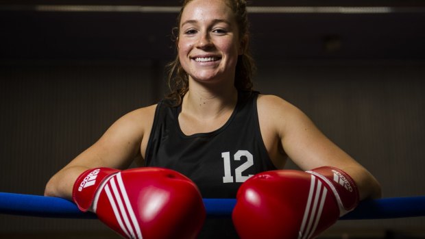 A heart murmur hasn't deterred Georgia O'Neill from chasing her boxing dream.