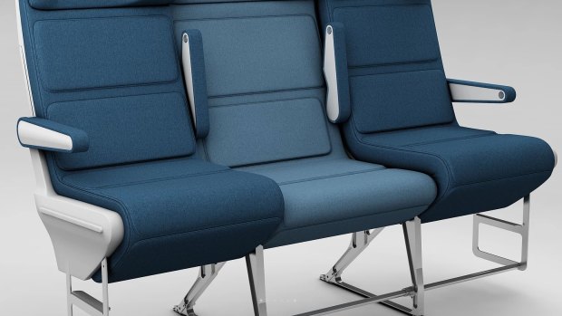 The middle seat’s slightly offset position also allows passengers to claim both armrests.
