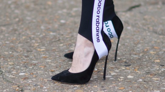 Paco Rabanne has been one of the brands to jump on the stirrup train.