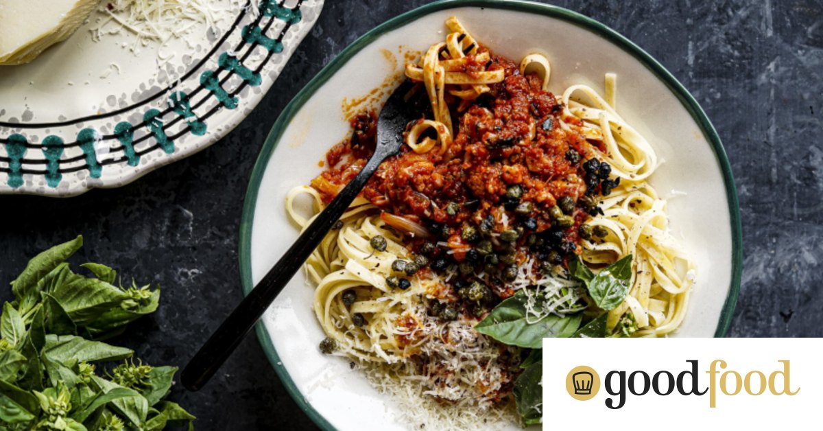 Roast cauliflower bolognese