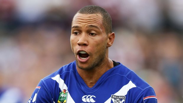 Backing Des: Canterbury halfback Moses Mbye returns from suspension this week.
