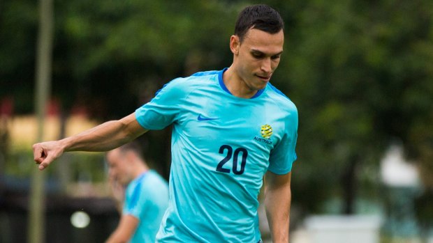 Trent Sainsbury is preparing for a "physical" encounter with Syria on Thursday.