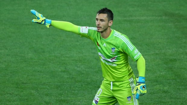 No hard feelings: Sydney FC goalkeeper Vedran Janjetovic.