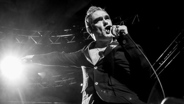 Morrissey at Melbourne's Festival Hall on October 22.