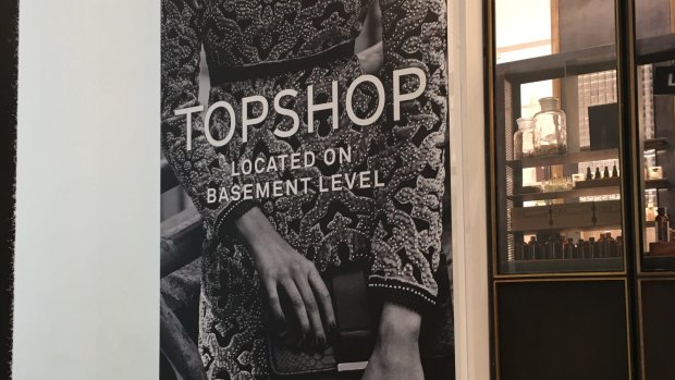Myer will sustain a $6.8 million loss on the value of its investment in TopShop.