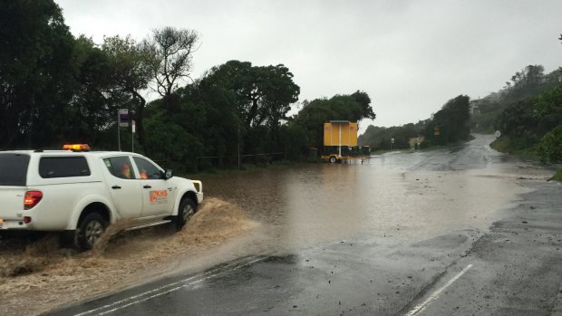 Great Ocean Road weather damage last week.