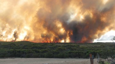 WA Farmers president Dale Park expects the losses from bushfires burning near Esperance are going to be horrific.