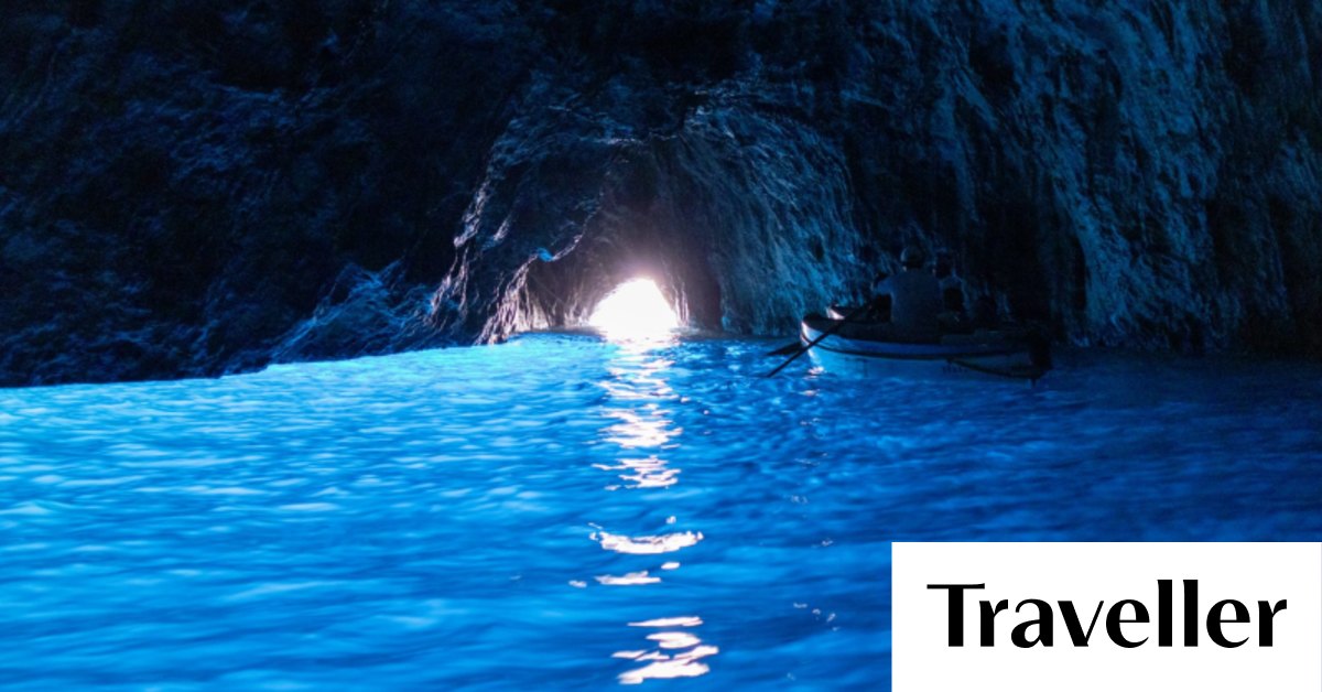 Blue Grotto Capri: Inside Italy #39 s incredible electric blue sea cave