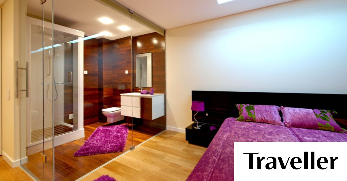 Hotel bathroom design Do you really need to see each other on the loo?