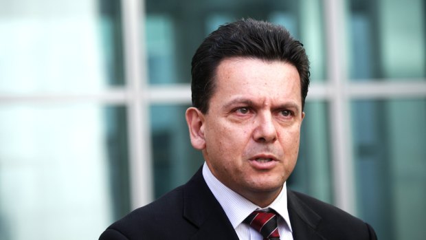 Senator Nick Xenophon says his team won't support a company tax rate reduction for any firm with an annual turnover of more than $10 million.
