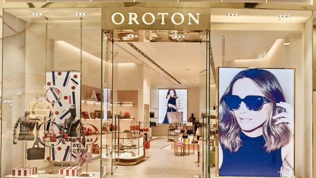 High-end accessories brand Oroton said its preliminary earnings figures for April 2017 were down on the same period a year ago.