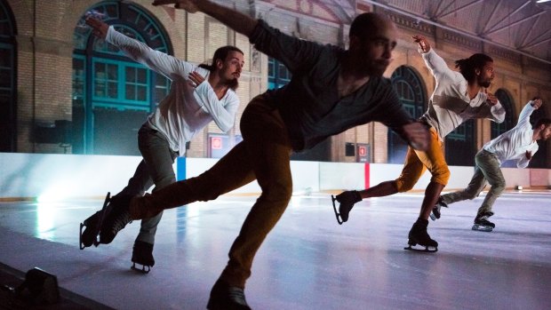 The free-skating troupe was banned from some municipal skating rinks in Canada.