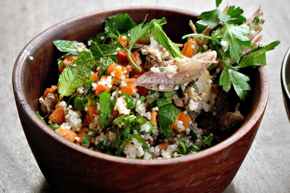 The lamb and mint couscous from Hugh Fearnley-Whittingstall's Love Your Leftovers.