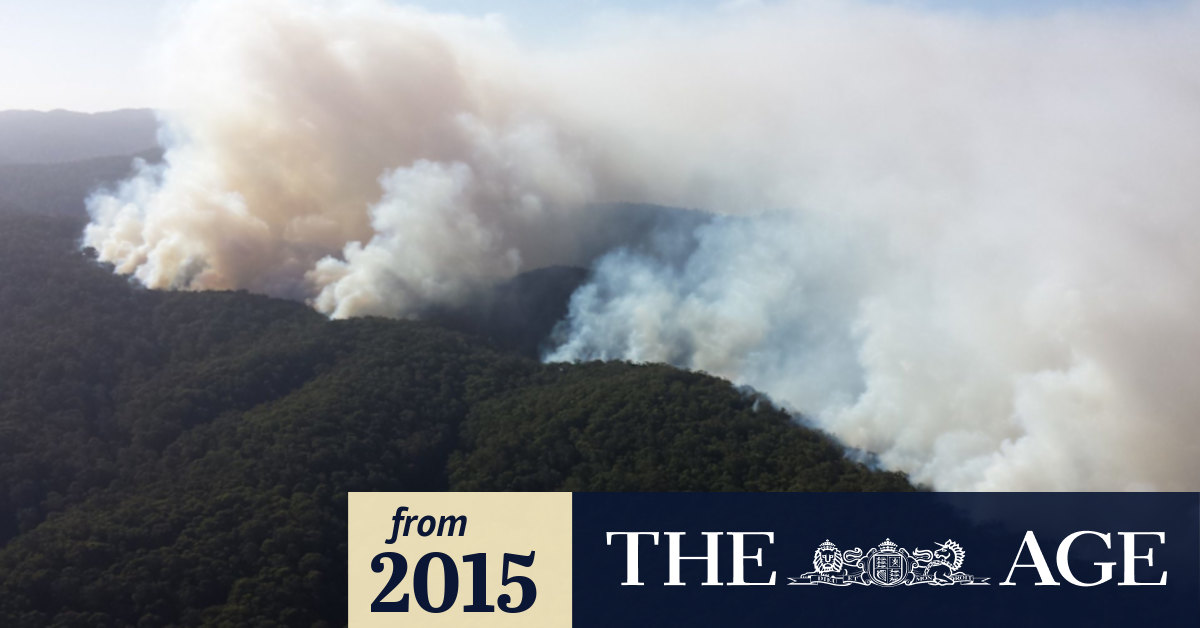 Otway fire still out of control but no threat to Falls Festival