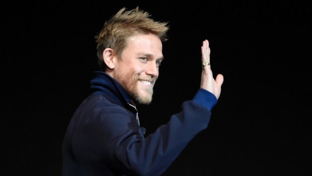 Hunnam at CinemaCon in Las Vegas last month. 