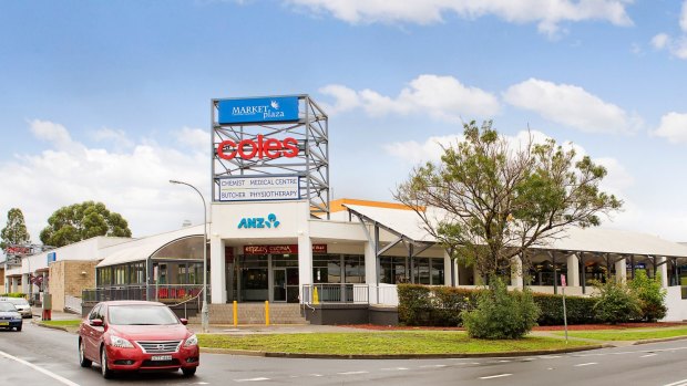 Market Plaza Shopping Centre in Chipping Norton, anchored by Coles, is being sold.