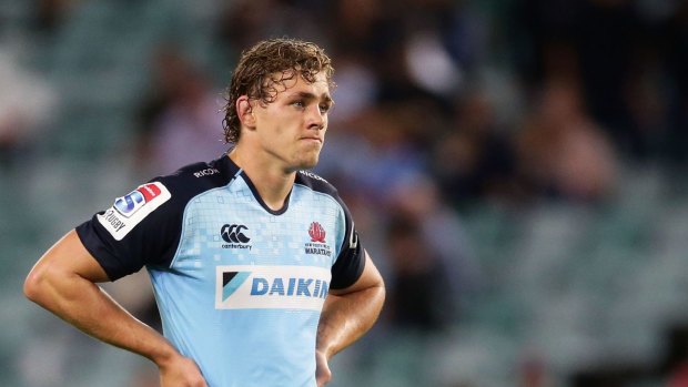 Potential: Ned Hanigan's rapid development has him on the verge of a Wallabies debut.
