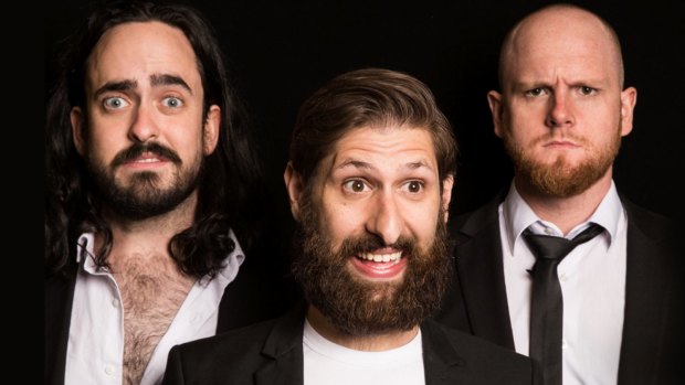 Aunty Donna performs Big Boys at the 2017 Melbourne International Comedy Festival.