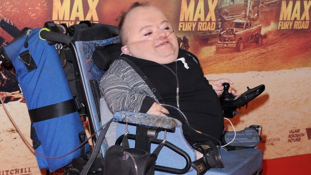 Actor Quentin Kenihan arrives at the Australian Premiere of Mad Max: Fury Road in Sydney.