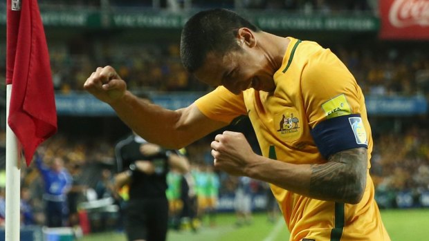 Facing a battle: Tim Cahill's future in the Socceroos is far from certain.