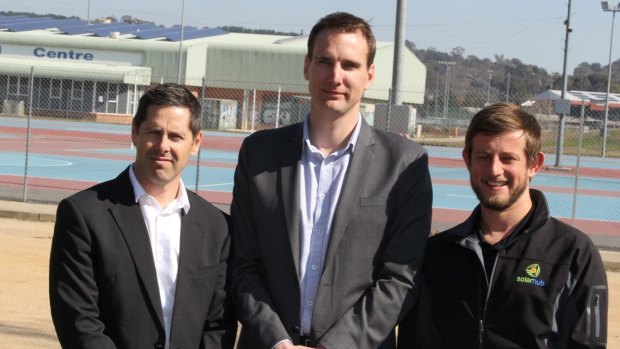 Netball ACT boss Adam Horner, middle, is confident the new ANL set-up will provide greater opportunities for Canberra netballers.