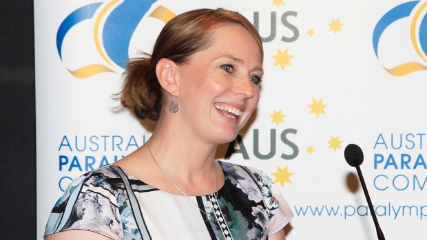 Tokyo bound: Australian Paralympic team chef de mission Kate McLoughlin.