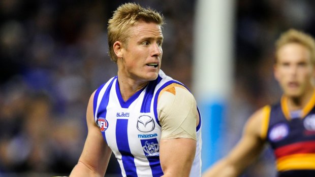 Liam Anthony is one of eight players let go by North Melbourne. 