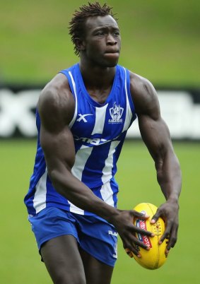 Majak Daw, pictured in July at training.