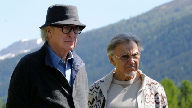 Michael Caine and Harvey Keitel in  <i>Youth</i>.