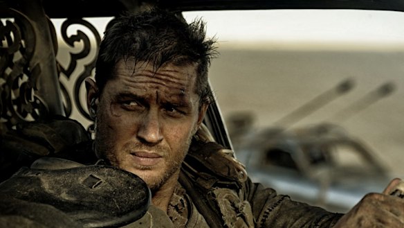 Tom Hardy as Max Rockatansky in <i>Mad Max: Fury Road</i>.