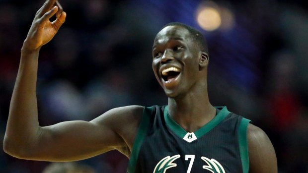 Thon Maker was born in the Sudan, one of the seven countries listed under Trump's executive order. 