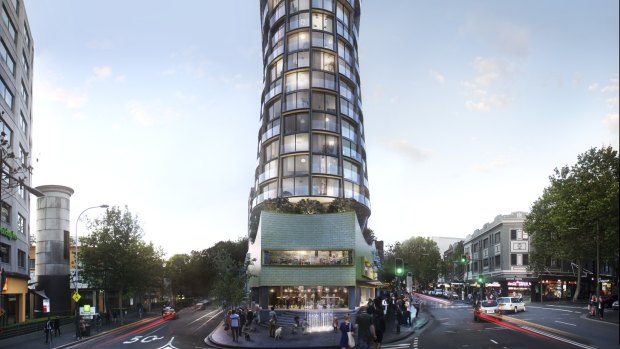 Greenland is offering seven retail spaces in the Omnia, Potts Point.